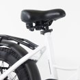 thumbnail image 4 of F2 Electric Bike for Adults, Max 750W/48V/20mph/20" x 3" Fat Tire Folding E-Bike with LCD Display and Adjustable Seat for Commute, Travel, White, 4 of 18