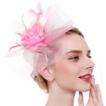 thumbnail image 1 of Coofit Fascinator Hat Creative Eye-catching Mesh Flower Party Headpiece Party Headband, 1 of 7