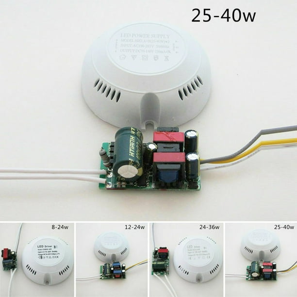 LED Driver Power Supply for Ceiling Light Lamp with Round Box