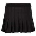 thumbnail image 4 of Lucky In Love Womens Long Retro Pleated Tennis Skirt, 4 of 4