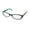 tortoise / aqua, variant on LISA LOEB DIAMONDS EYEGLASS FRAME/EYEWEAR MUSIC INDUSTRY CELEBRITY LICENSED ITEM