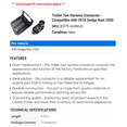 thumbnail image 2 of Trailer Tow Harness Connector - Compatible with 2010 Dodge Ram 2500, 2 of 2