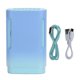 thumbnail image 1 of Ventilateur de cou suspendu à 3 vitesses, mini ventilateur de poche portable élégant pour l'été, pour une utilisation en extérieur à la maison, 1 of 4