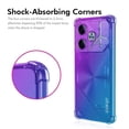 thumbnail image 2 of For TECNO Pova 6 5G TPU Case ENKAY Thickened Four Corner Drop-proof Phone Back Cover - Purple Blue, 2 of 5