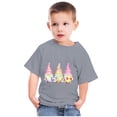 thumbnail image 1 of Qiopertar Haut à Manches Courtes Imprimé Nain de Pâques pour Enfants Garçons Filles Mode Col Rond en Solde à Moins de 5$ en Solde, 1 of 4