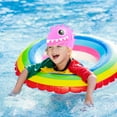 thumbnail image 6 of Flexible Silicone Swimming Cap Waterproof Comfortable for Young Swimmers Pool Pink, 6 of 6