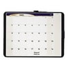 Quartet Tack & Write Monthly Calendar Board, 23 x 17, White Surface, Black Frame (CT2317)