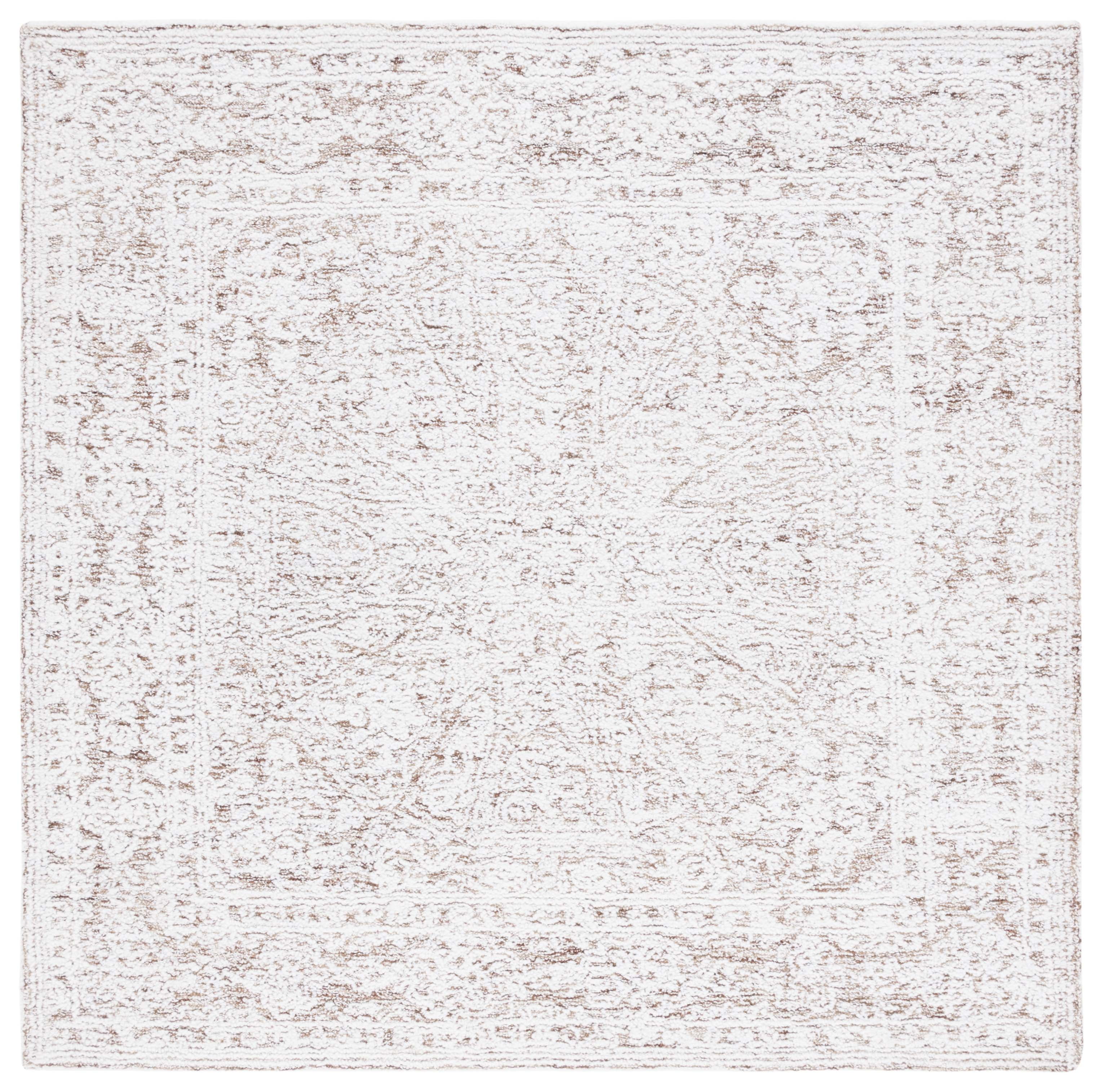 Safavieh Metro Smith Medallion Area Rug, Ivory/Beige, 6' x 6' Square