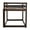 Espresso, variant on Natural Color Twin over Twin Loft Bed | Wide Ladder Steps, Optimized Storage Space for Bedroom Tidiness