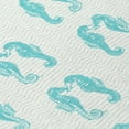 thumbnail image 5 of Addison Rugs Indoor/ Outdoor Surfside Seahorses Washable Rug New Aqua - 2'3" x 7'6", 5 of 5