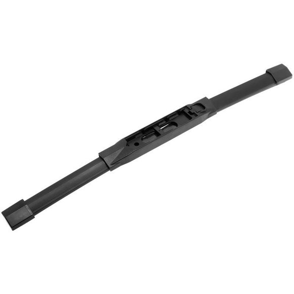 ANCO Windshield Wiper Blade E-13-M Extreme Weather; 13 Inch Length; Single Blade; With Spoiler; Black; Beam Type; Steel Frame; Natural Rubber Blade; With Swift Universal One-Click Adapter