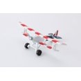 thumbnail image 6 of Curtiss JN-4 Training Aircraft Red & White w/Blue Tail "US Flag Livery" with Runway Section Diecast Model Airplane by Runway24, 6 of 9