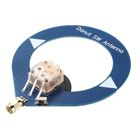 Donut Antenna AM MW/SW MW Shortwave Antenna 4MHz-24MHz 500kHz-2000kHz Small Donut Antenna No Burrs for Radio Antenna