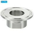 thumbnail image 3 of 2 Inch TC Tri Clamps Adaptor, Tri-Clover Fittings to NPT 3/4" Female Thread Adaptor 304 Stainless Steel, 50.5mm, 3 of 5
