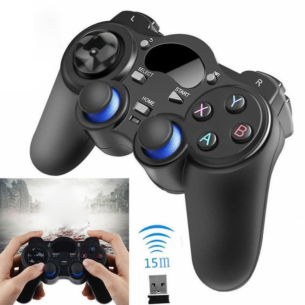 2x Gamepad Bluetooth Inalámbrico para Android PC Teléfono Tablet 5