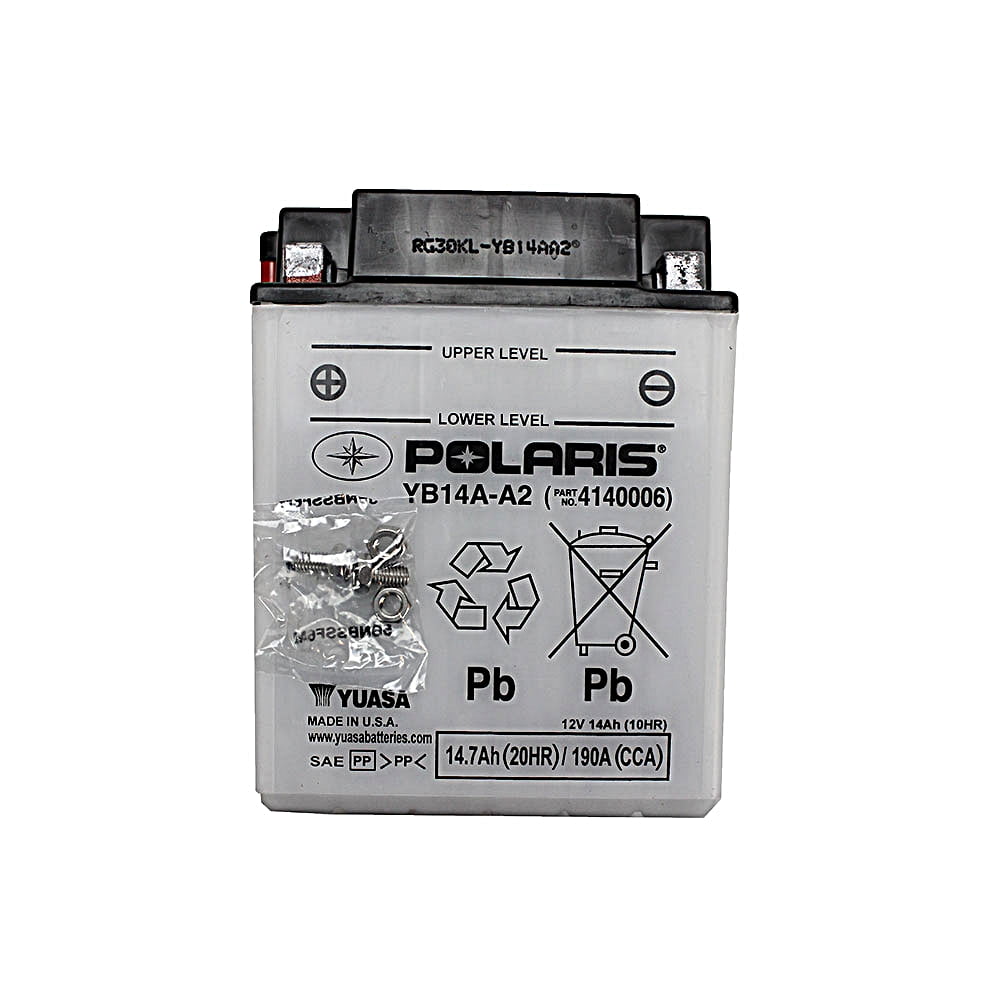 Polaris 4140006 ATV Snowmobile Battery 2005 2008 2019 XC LX 550