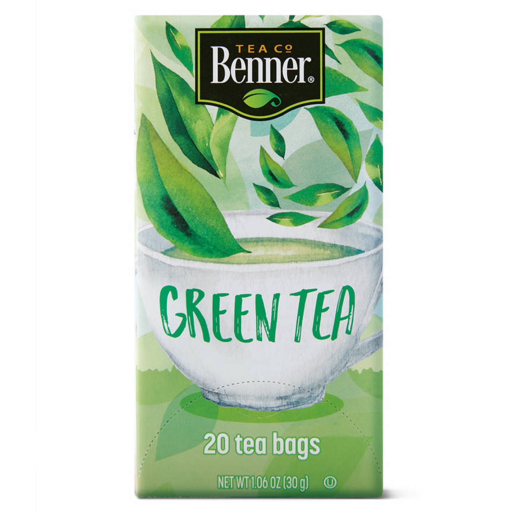 Green Tea Bags, 20 count- Pack of 5