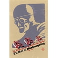 thumbnail image 2 of Rogan, Mark 13x18 Gold Ornate Wood Framed with Double Matting Museum Art Print Titled - Nurburgring Vintage Racing, 2 of 4