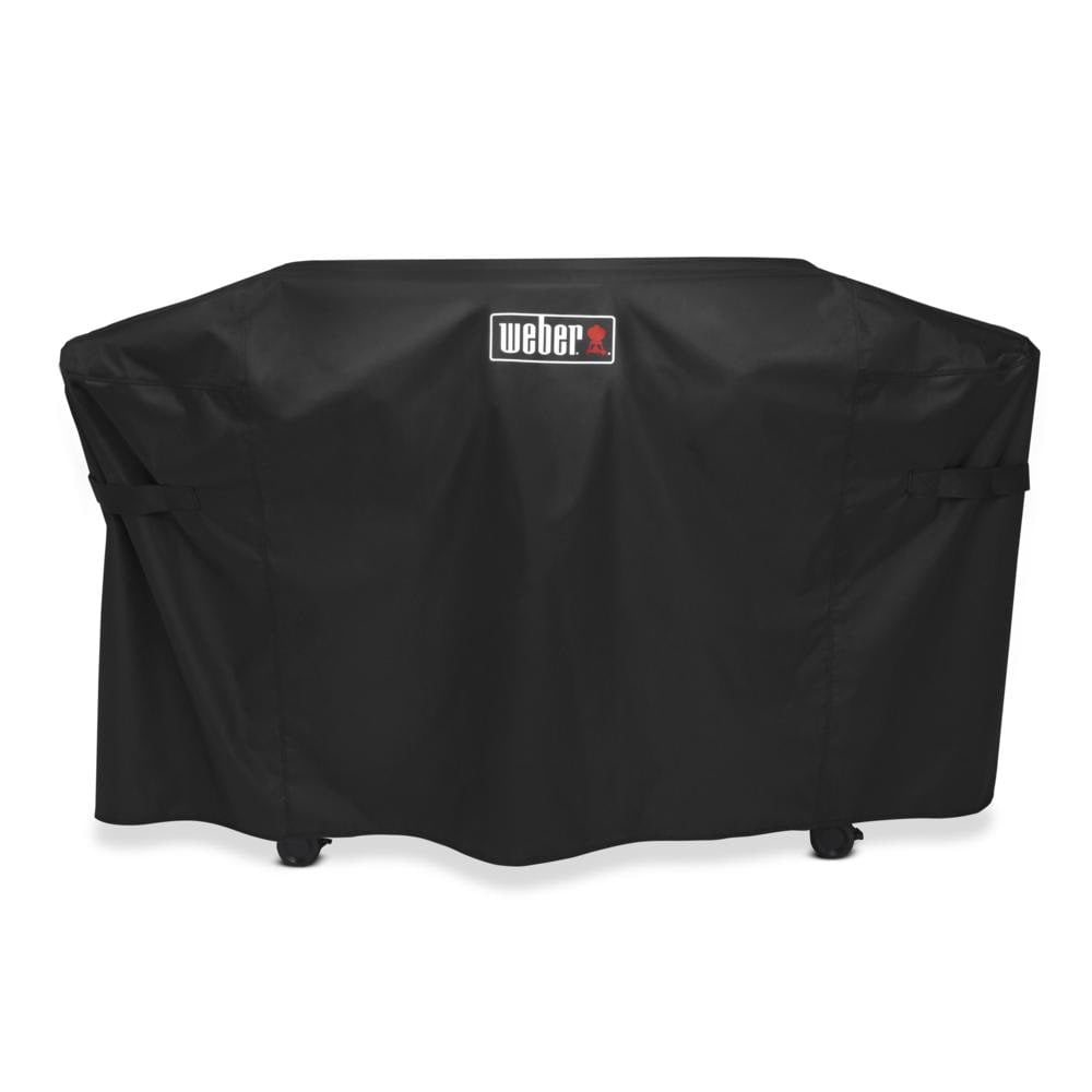 Weber 7771 Abdeckhaube Für 28 Zoll Griddle – Schwarz, Wetterfest, Mit Befestigungsriemen