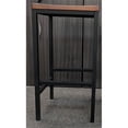 thumbnail image 1 of Carolina Classics Sadie 31.5" Bar Stool in Chestnut and Black, 1 of 2