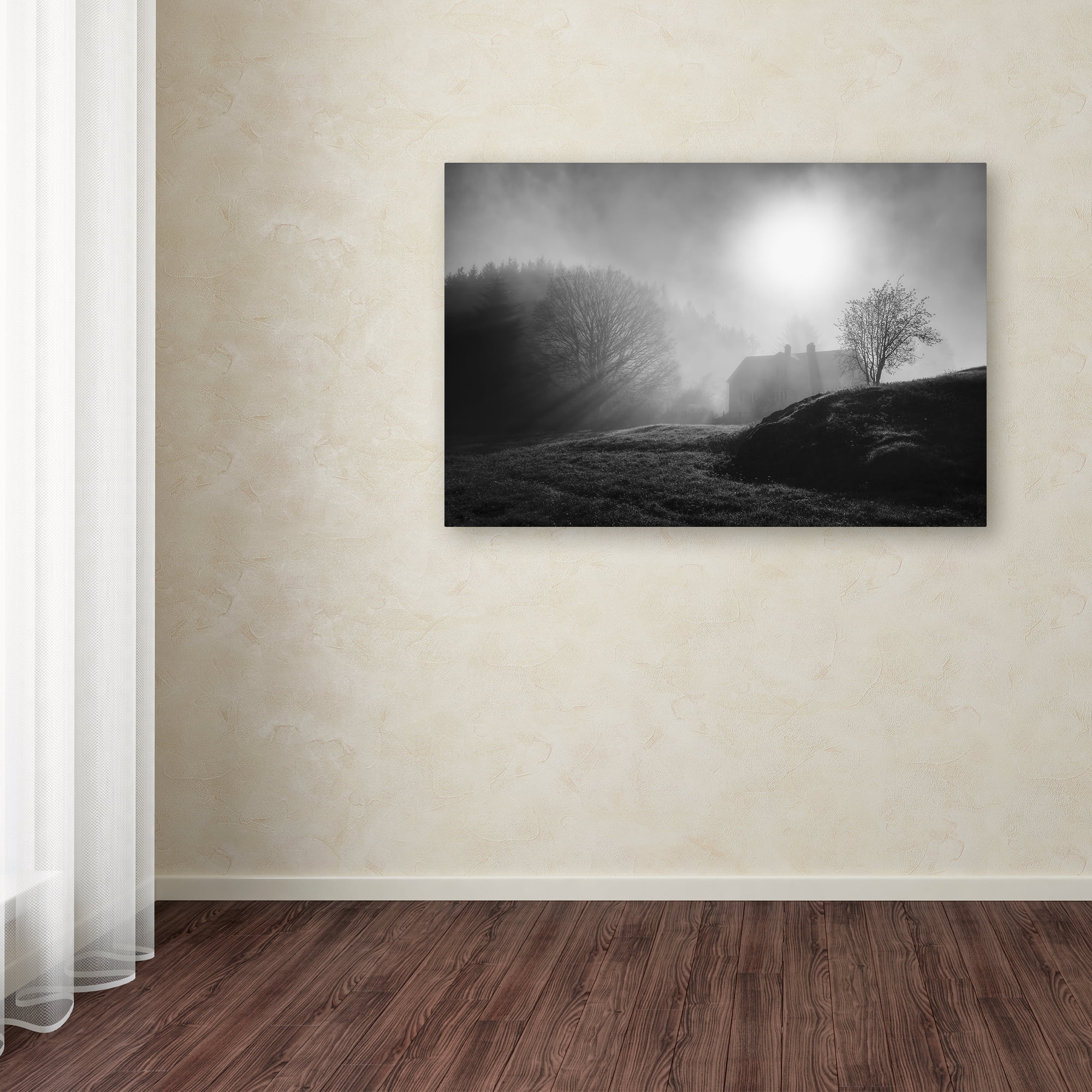 Lars Arvid Hellebo 'Pastoral Song' Canvas Art