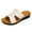 Beige, variant on Kmdttou Shoes Women Fashion Wedges Shoes Open Toe Thick Bottom Roman Slippers Beach Sandals With Comfortable Plantar Fasciitis Arch Support(Size:35-41)