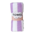 thumbnail image 3 of Tuvgenk Face Towels 11.8x23.6in Purple Reusable Washcloths Comfortable Soft Fingertip Towels for Women, 3 of 5