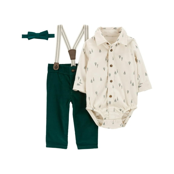Carter's Child of Mine Baby Boy Outfit Set, 4-Piece, Sizes 0/3-24 Months