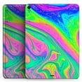 thumbnail image 2 of DesignSkinz Neon Color Fushion V3 Full-Body Skin Decal Wrap Cover for iPad Air 4/5 (A2316/A2324/A2588/A2589), 2 of 4