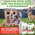 thumbnail image 2 of ECO GARDEN PRO - Organic Vinegar Weed Killer | Kid Safe Pet Safe | Clover Killer For Lawns | Moss Killer | Green Grass & Poison Ivy Killer | Spray Ready Glyphosate FREE Herbicide (1 Gallon), 2 of 6
