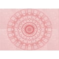thumbnail image 1 of Ahgly Company Indoor Rectangle Patterned Pastel Red Pink Area Rugs, 3' x 5', 1 of 6