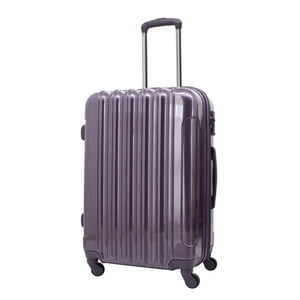Protege Briarleigh 24" Hardside Checked Luggage, Purple