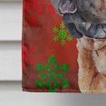 thumbnail image 4 of Caroline's Treasures SC9743CHF Shar Pei Red Snowflakes Holiday Flag Canvas, Grand, Multicolore, 4 of 5