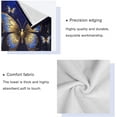 thumbnail image 4 of Coolnut 3 Piece Bath Towels Set, Super Soft Absorbent Gold Butterfly Towels for Bathroom Gym Spa Hotel Decor Wash cloth, 4 of 7