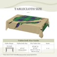 thumbnail image 6 of Rectangle Table Cloth, Clan MacIntyre Tartan Plaid Resistant Washable Tablecloth Decorative Table Cover for Dining, Indoor and Outdoor, 6 of 6