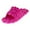Hot Pink, variant on Womens Massage Bubble Slides Non Slip Spa Slippers Cushion Pillow Sandals