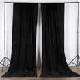 thumbnail image 2 of Solid Poplin Window Curtain or Photography Backdrop 58" Wide Black, 2 of 2