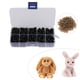 thumbnail image 1 of 240 Uds. Ojos de muñeca negros de seguridad tipo tornillo de plástico para oso de peluche, muñeco Animal artesanal juguete de fieltro, 1 of 9