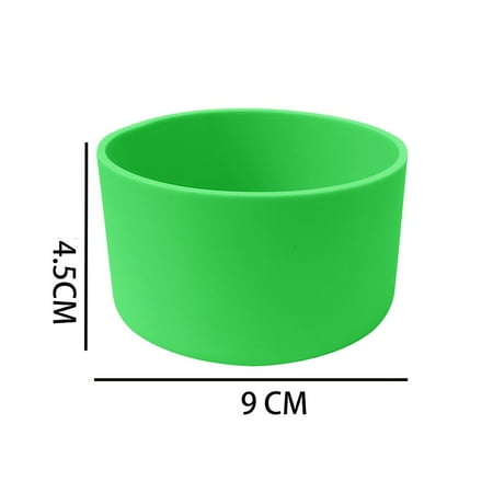 

Gerich 3.5 inches Cup Cover Space Pot Silicone Silicone Cup Sleeve Rubber Bottom Pad 32-40oz Universal
