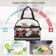 thumbnail image 4 of Fotbe Starfishes Shells Bolsa de Almuerzo con Estampado, Lonchera Aislada, Contenedores de Comida Reutilizables Tipo Cooler a Prueba de Fugas, 4 of 7