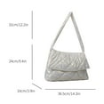 thumbnail image 2 of BLEEUS Women Bag Women Puffy Tote Bag Large Capacity Newtrend Quilted Big Handbags Shoulder Bag, 2 of 10