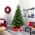 thumbnail image 2 of Nearly Natural 8ft. North Carolina Spruce Artificial Christmas Tree with 650 Clear Lights and 1303 Bendable Branches, 2 of 7