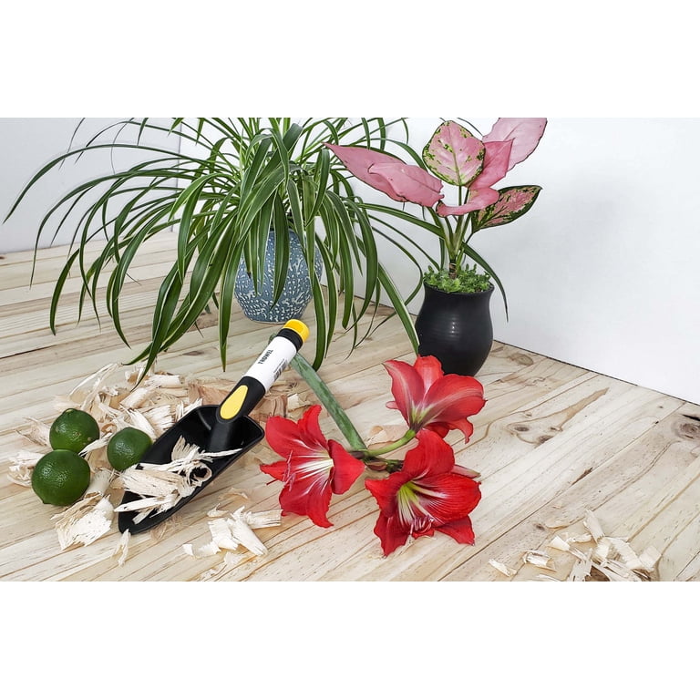 Expert Gardener Plastic Garden Trowel - 11 inch, Black & Yellow - Walmart .com