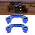 thumbnail image 4 of Windshield Light Bracket, Thermal Resistant Pair Anodized Scratch Proof Hood Light Mounts Insulated Strong Support With Sliding Rail For Car Blue, 4 of 8