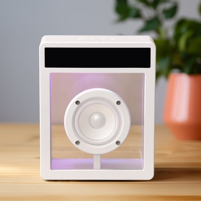 Portable Speaker, 10W Output Power Elegant Karaoke Machine 32.8ft Transfer Range for Camping