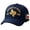 Navy, variant on Republic of Texas Hat, 1836-1845 Lone Star State Printed Baseball Cap, Adjustable Black Patriotic Hat for Texans & Pride Events