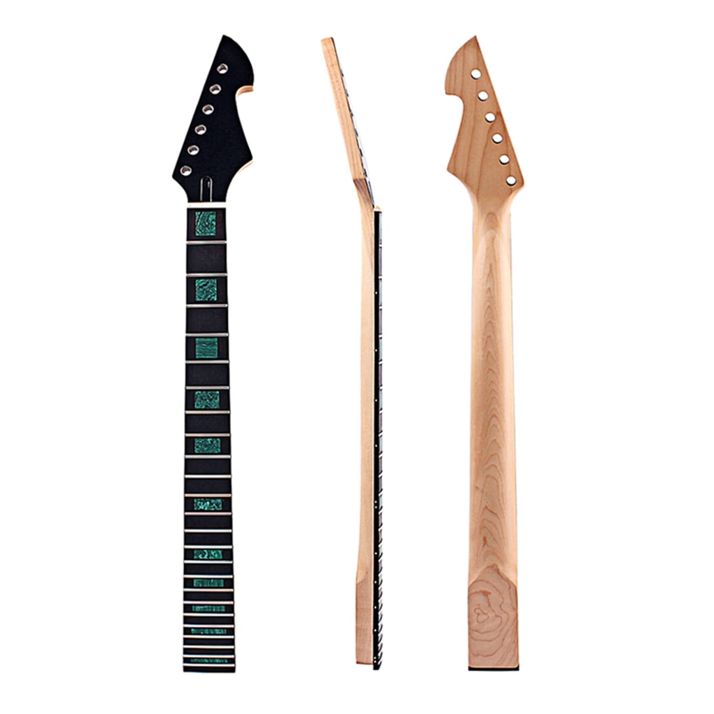 WINDLAND New Technology wood Neck For Electric guitar Zebra Wood Neck "