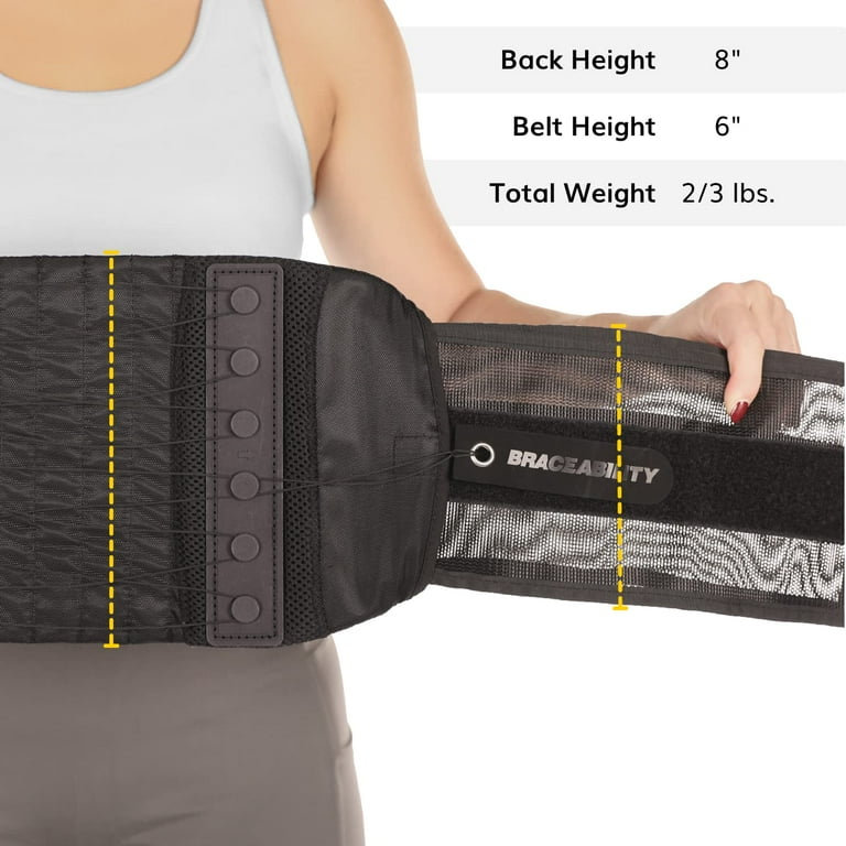 Back Brace for Lower Back Pain Lumbar Corset Back Support Belt for Men and Women Scoliosis Sciatica Pain Spinal Stenosis Herniated Disc Relief