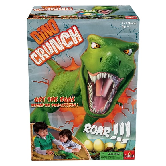 Juego Dino Crunch Goliath: Consigue los huevos antes que el dinosaurio