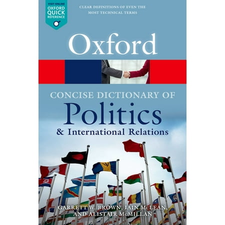 The Concise Oxford Dictionary of Politics and International Relations -